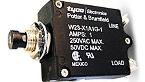 Potter and Brumfield Tyco W23 switch / circuit breakers